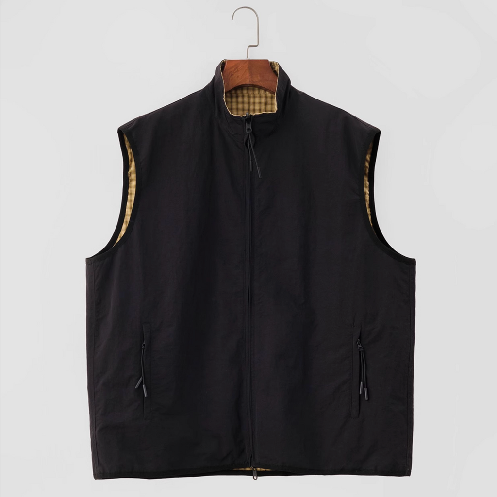 【完売品】美品‼️リバーシブルベスト リバーシブルベスト /LIVINGTOWN – UNBER.life